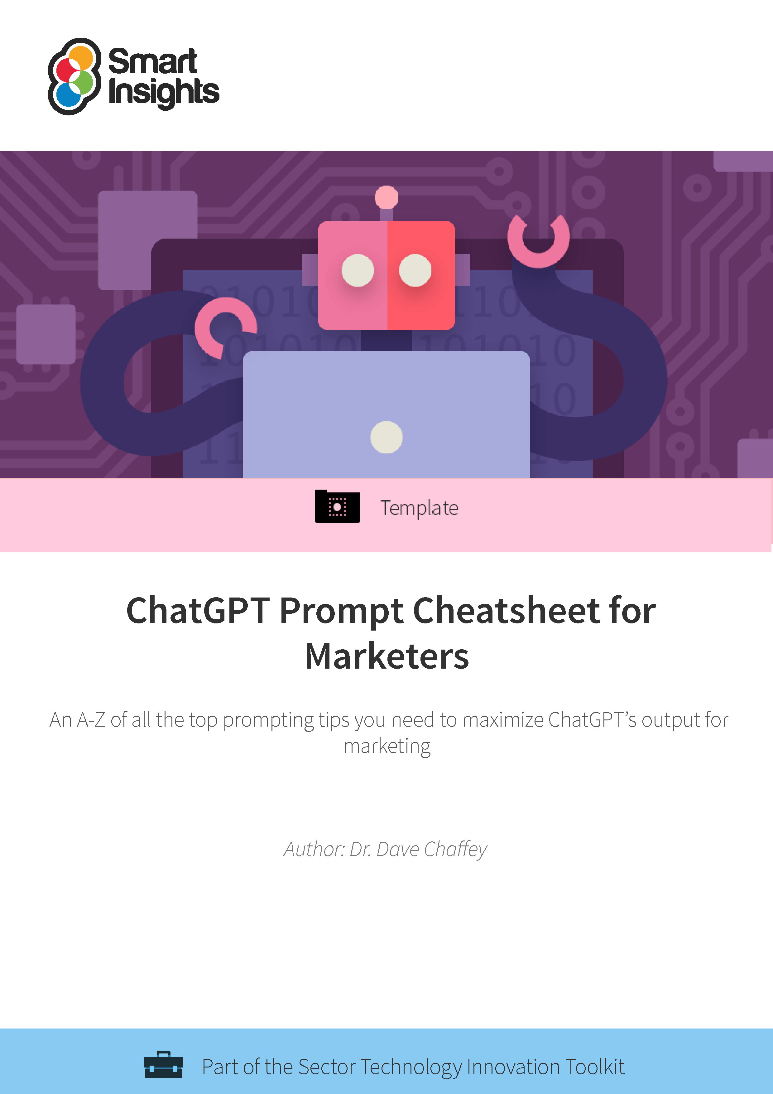 ChatGPT prompt cheatsheet for marketers