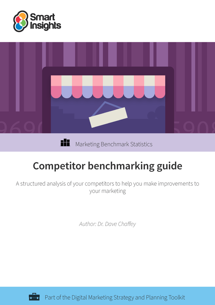 Competitor benchmarking guide and template Smart Insights
