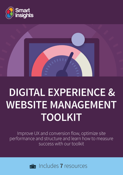Digital experience & website management toolkit