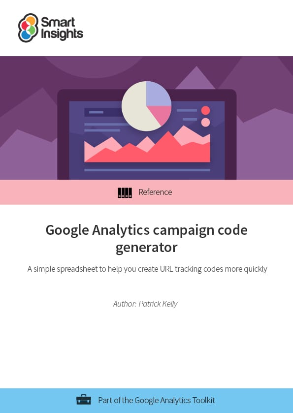 Google Analytics campaign tracking code creator